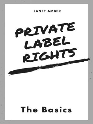 cover image of Private Label Rights